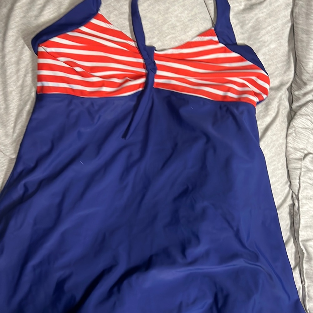 Pinup Retro one piece swimsuit xxl.